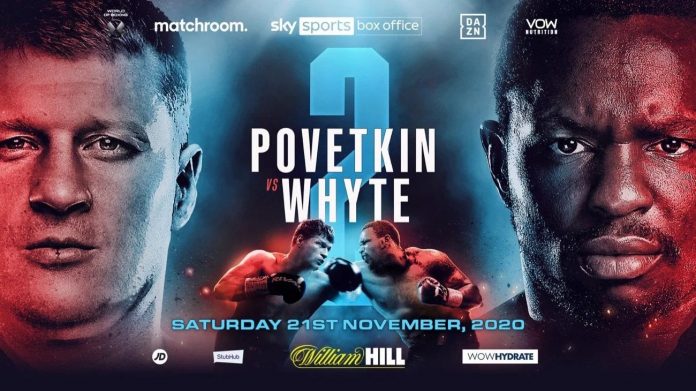 Povetkin'in COVID-19 Testi Pozitif Çıktı, Whyte Rövanşı Ertelendi
