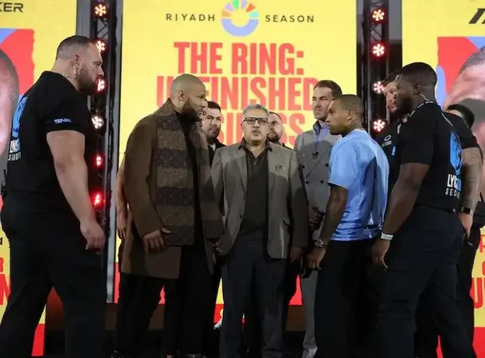 Eubank ve Benn, Tottenham'daki Rövanş Öncesi Söz Düellosuna Girdi